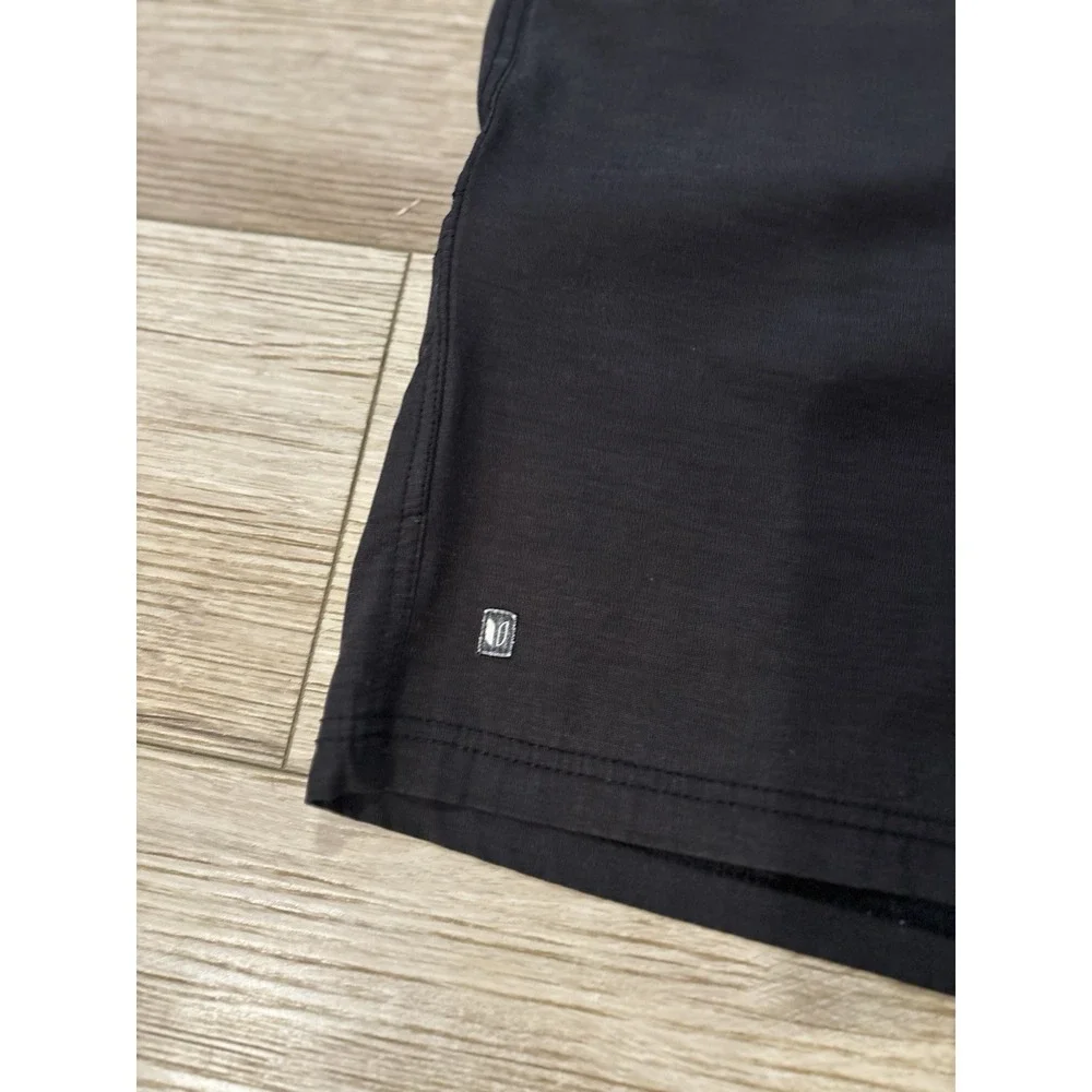 Linksoul Boardwalker Shorts Mens 38 Black Performance Stretch Chinos Golf Casual